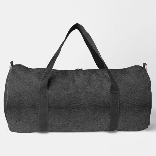 Sac De Sport Cuir noir Faux (Recto)