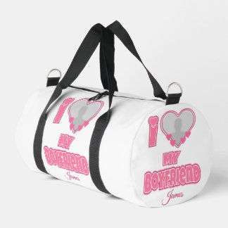 Sac De Sport Custom I Love My Boyfriend - Ajouter photo et nom
