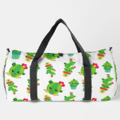 Sac De Sport Cute Cactus, Green Cactus, Motif Cactus (Verso)