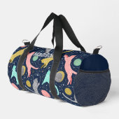 Sac De Sport Cute Céleste Mystical Space Chats Personnalisés (Coin droit)