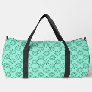 Sac De Sport Cute Géométrique Pastel Turquoise Mandala Motif