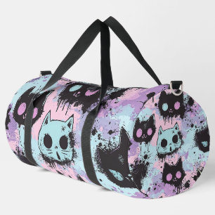 Sac De Sport Cute Kawaii Pastel Goth Chat Déplaisant