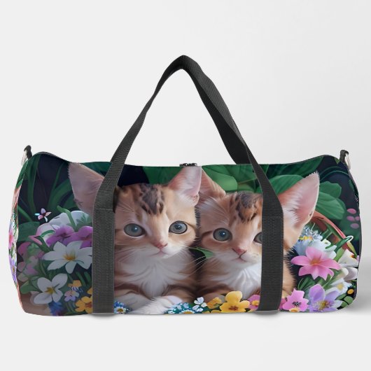 Sac De Sport Cute Kittens (Recto)