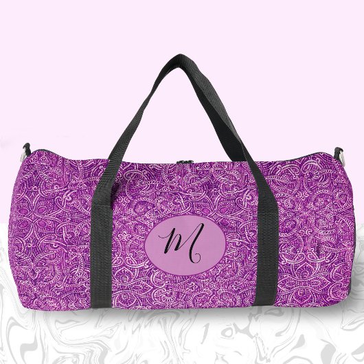 Sac De Sport Cute Magenta Rose Chic Voyage ou entraînement gran