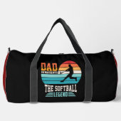 Sac De Sport Dad Softball Legend Retro Sunset (Recto)