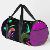 Sac De Sport Daisy Jungle (Grand Rose Chaud) Duffle (Coin droit)