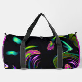 Sac De Sport Daisy Jungle (Grand Rose Chaud) Duffle (Verso)