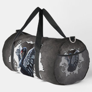 Sac De Sport Dans l'ombre de l'élégance : Un cygne noir.