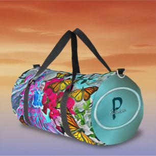 Sac De Sport Danse avec Fleurs et Papillons PV01