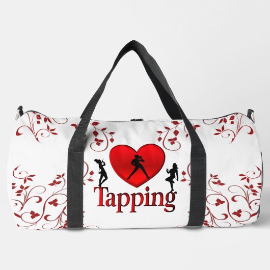 Sac De Sport Danse I Heart Tap (Recto)
