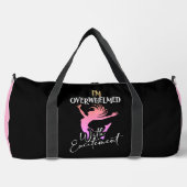 Sac De Sport Danseur submergé d'enthousiasme (Recto)