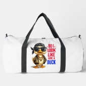 Sac De Sport Dapper Duck Donning Shades and Bandana (Recto)