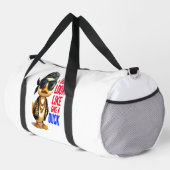 Sac De Sport Dapper Duck Donning Shades and Bandana (Coin droit)