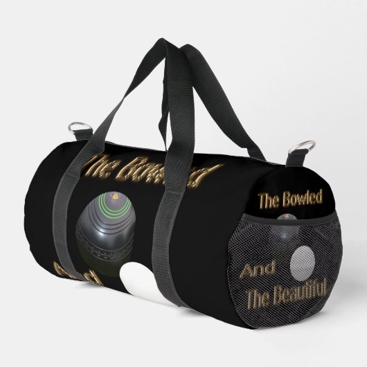 Sac De Sport De Beaux Bowls De Pelouse Conception De Bowling, (Coin droit)