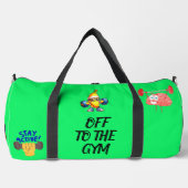 Sac De Sport De la salle de fitness, monogrammed | (Recto)