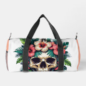 Sac De Sport Décay tropicale : Fleur et os (Verso)