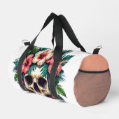 Sac De Sport Décay tropicale : Fleur et os (Coin droit)