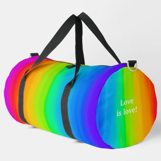 Sac De Sport Déclaration Arc-en-ciel (Coin gauche)