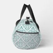 Sac De Sport Défiler Damask Motif Turquoise (Droite)
