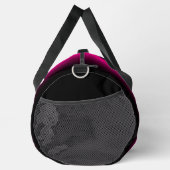Sac De Sport Dégradé Magenta du bord noir (Droite)