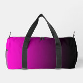 Sac De Sport Dégradé noir à rose chaud (Verso)