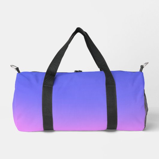 Sac De Sport Dégradé rose et bleu Ombre (Recto)