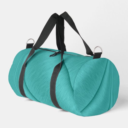 Sac De Sport Délice Turquoise Brossé (Coin gauche)