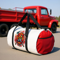 Département des pompiers emblème de haches