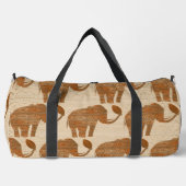 Sac De Sport Design d'art tribal des éléphants (Recto)