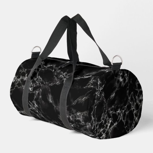 Sac De Sport Design en marbre noir (Coin gauche)