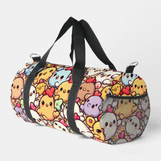 Sac De Sport Design Motif de poulet de Chibi Cute
