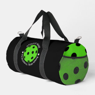 Sac De Sport Dessin de pickleball avec nom de sport personnalis