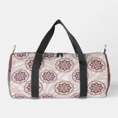 Sac De Sport dessin d'étoile de cercle marron (Verso)