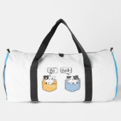 Sac De Sport deux chats (Verso)