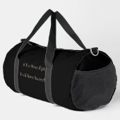 Sac De Sport Devis motivationnel (Coin droit)