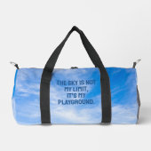 Sac De Sport Devis Sky de nom personnalisé (Recto)