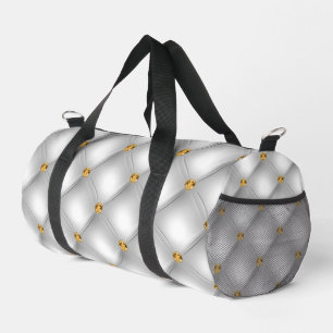 Sac De Sport Diamants blancs et or Tufté