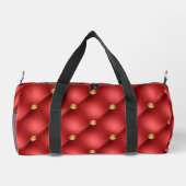 Sac De Sport Diamants rouges dorés Tufté (Verso)