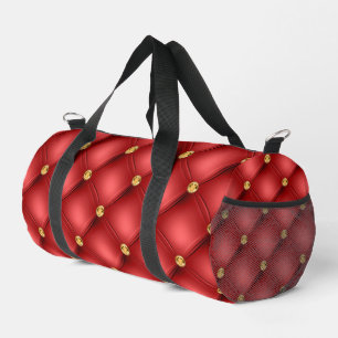 Sac De Sport Diamants rouges dorés Tufté
