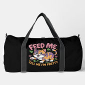 Sac De Sport Diva Féline Exigeante (Recto)