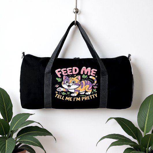 Sac De Sport Diva Féline Exigeante
