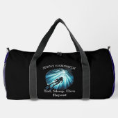 Sac De Sport Dive Deep, Live Bold : Scuba Fun! (Verso)