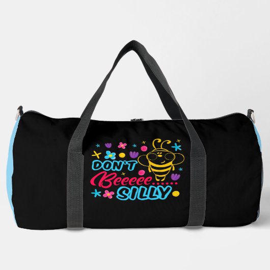 Sac De Sport Don't Bee Silly Cartoon  (Recto)