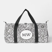 Sac De Sport Doodle Floral Retro (Recto)