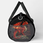 Sac De Sport Dragon vert rouge, l'esprit peut résider en tout (Droite)