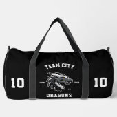 Sac De Sport Dragons "Customizable" Sport Team (Recto)