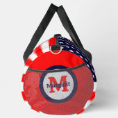 Sac De Sport Drapeau américain Monogramme Patriotique Grand Duf (Droite)