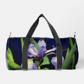Sac De Sport Drapeau bleu unique Iris Fleur Nature (Verso)