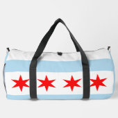 Sac De Sport Drapeau de Chicago, Illinois (Verso)