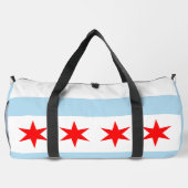 Sac De Sport Drapeau de Chicago, Illinois (Verso)